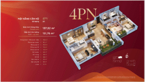 Read more about the article THIẾT KẾ CĂN HỘ 4 NGỦ CĂN HỘ CAO CẤP DIAMOND HILL THÁI NGUYÊN