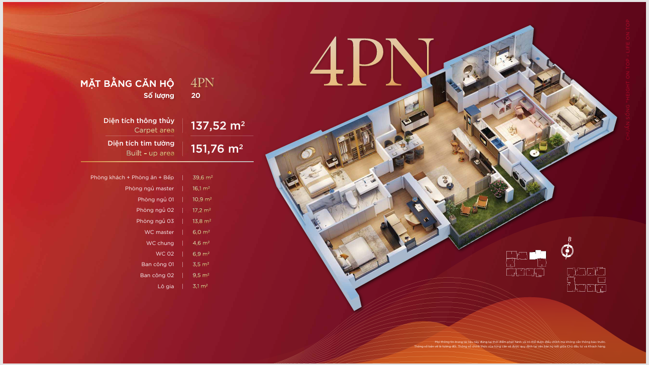 You are currently viewing THIẾT KẾ CĂN HỘ 4 NGỦ CĂN HỘ CAO CẤP DIAMOND HILL THÁI NGUYÊN