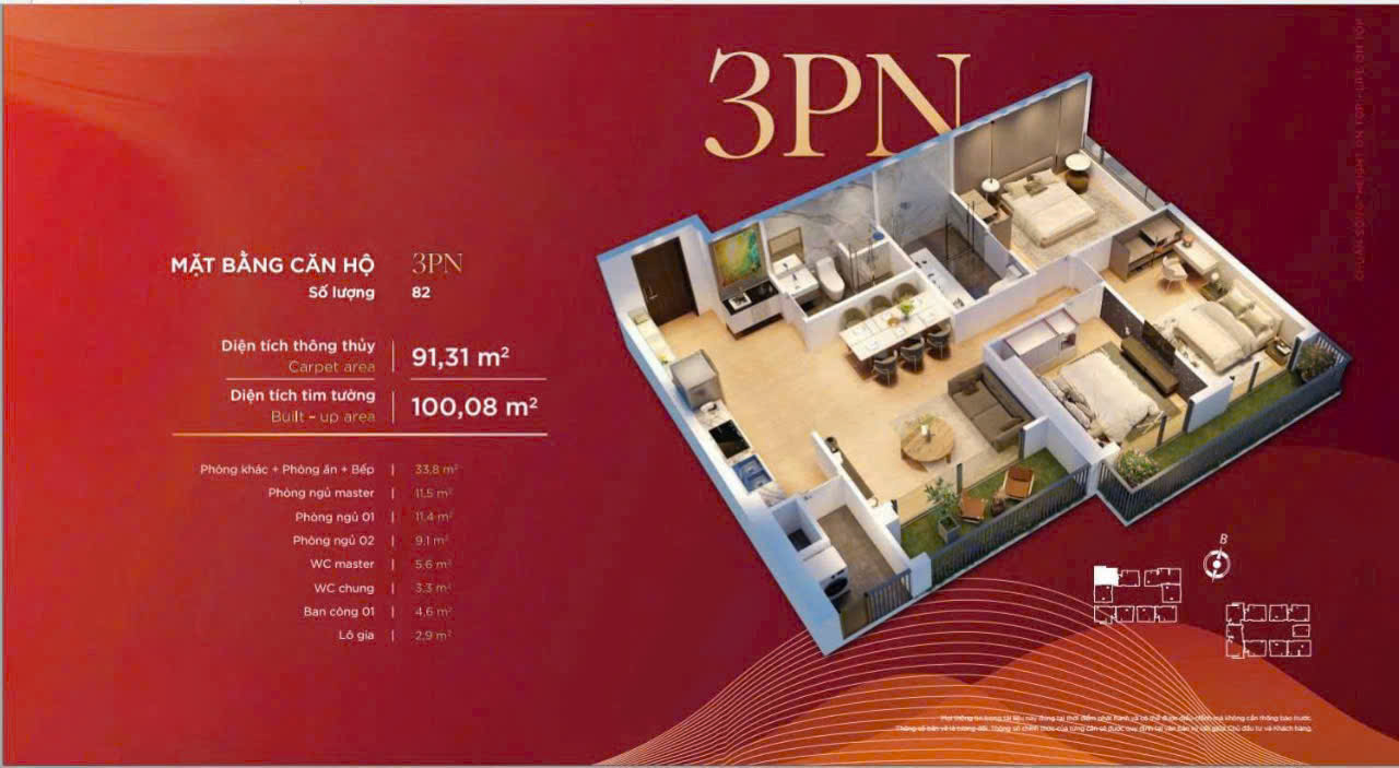 Read more about the article THIẾT KẾ CĂN HỘ 3 NGỦ CĂN HỘ CAO CẤP CHUNG CƯ DIAMOND HILL THÁI NGUYÊN